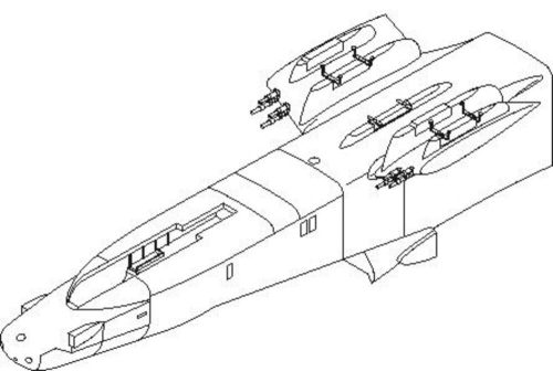 CMK OV-10D Bronco Armament  (129-7100)