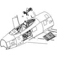 CMK F-86F sabre Interior Set (129-7112)