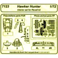   CMK Hawker Hunter Interior Set für Revell-Bausatz  (129-7123)