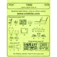 CMK TSR 2 -  interior set für Airfix Bausatz  (129-7131)