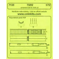   CMK TSR - 2 Armament Set Resin Detail Set für Airfix-Bausatz  (129-7135)