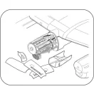 CMK Avro Lancaster Mk.I/III-Engine set f.Air 1:72 (129-7288)