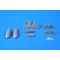 CMK Blenheim Mk.IFinnish AF1.serie Fixed ty type Ski Undercarriage/f.Airfix kit 1:72 (129-7344)