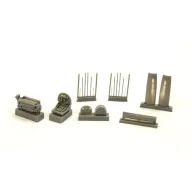 CMK P-40E/K-Engine Set for SH 1:72 (129-7388)