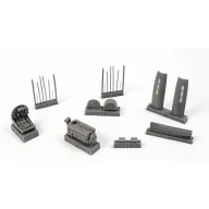 CMK P-40N Engine Set 1:72 (129-7390)