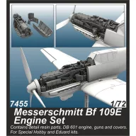 CMK Messerschmitt Bf 109E Engine 1:72 (129-7455)