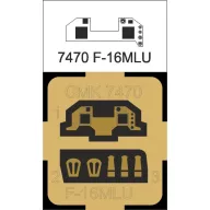 CMK F-16MLU Cockpit 1:72 (129-7470)