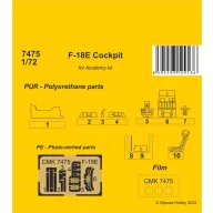 CMK F-18E Hornet Cockpit 1:72 (129-7475)