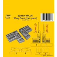   CMK Spitfire Mk.VC Wing Guns (two guns) / for Airfix kit 1:72 (129-7486)