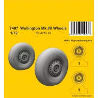   CMK Wellington Mk.II Wheels 1/72 / for Airfix kit 1:72 (129-7497)
