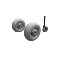   CMK Lancaster Mk.I/III Mainwheels and Tailwheel w/Leg 1:72 (129-7499)