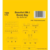 CMK Beaufort Mk.I Bomb Bay / Airfix kit 1:72 (129-7509)