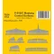 CMK P-51B/C Mustang Control Surfaces 1/72 / for Arma Hobby kit 1:72 (129-7514)