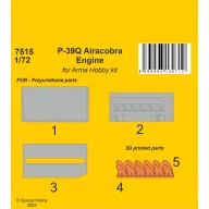 CMK P-39Q Airacobra Engine 1:72 (129-7515)