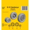 CMK E-2 Hawkeye Wheels for Heller kit 1:72 (129-7519)
