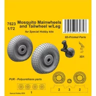   CMK SMB-2 Super Mystère Seat for Special Hobby kits 1:72 (129-7523)