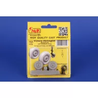   CMK Vickers Wellington Mainwheels and Tailwheel w/Leg for Special Hobby 1:72 (129-7524)