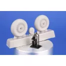 CMK Vickers Wellington Mainwheels and Tailwheel w/Leg for Special Hobby 1:72 (129-7524)