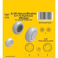  CMK A-20 Havoc/Boston/ P-70 Nighthawk Wheels for Special Hobby 1:72 (129-7527)