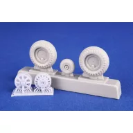   CMK A-20 Havoc/Boston/ P-70 Nighthawk Wheels/ Hubs without Covers for Special Hobby 1:72 (129-7530)