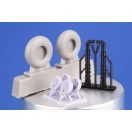 CMK Fairey Barracuda Wheels for Special Hobby 1:72 (129-7531)