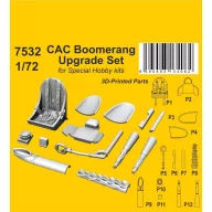   CMK CAC Boomerang Upgrade Set for Special Hobby 1:72 (129-7532)