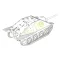CMK Hetzer G-13 Swiss post-war version für Tamiya-Bausatz (129-8010)