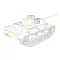 CMK Pz.Kpfw. III Ausf. L ''control tank'' für Tamiya-Bausatz  (129-8019)