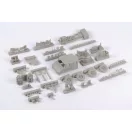 CMK Unimog U406 DoKa Military Airport Tug + Towbar 1:48 (129-8055)