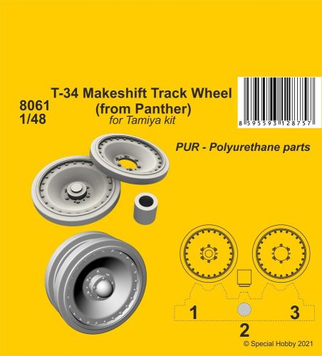 CMK T-34 Makeshift Track Wheel (from Panther) 1:48 (129-8061)