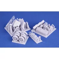   CMK M5A1 Stuart Late (British) Conversion set for Tamiya 1:48 (129-8072)