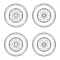 CMK Chevrolet C.15A wheels small type 9x16 (Dunlop)  (129-B72040)