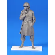   CMK US WWII Soldier w/winter coat a.an M1rie rifle-Belgium 1944 1:35 (129-F35287)