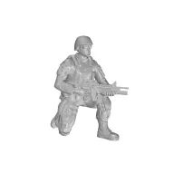   CMK Kneeling Soldier (on right knee)US Army Infantry Squad 2nd Division f.M1126 1:35 (129-F35322)