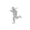 CMK US WW2 Soldier (101 Airborne) Running w.M2 Machine Gun over his Shoulder 1:35 (129-F35335)