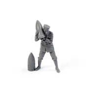   CMK German WWI Minenwerfer Crewmember Loading Shell 1:35 (129-F35342)