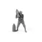 CMK German WWI Minenwerfer Crewmember Loading Shell 1:35 (129-F35342)