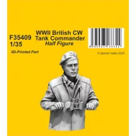  CMK WWII British CW Tank Commander / Half Figure 1:35 (129-F35409)