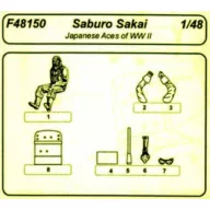 CMK Japanese Aces Saburo Sakai  (129-F48150)
