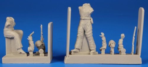 CMK Soviet Tank Desant Troops,part 2(2 Figur for a T-34 and another tanks 1:48 (129-F48294)