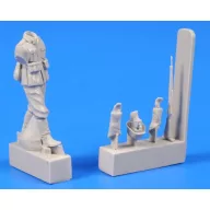   CMK German WWII Soldier with Mauser 98 rifle 1:48 (129-F48303)