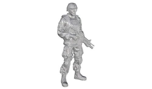 CMK Commanding Officer(standing) US Army Infantry Squad 2nd Division 1:48 (129-F48333)