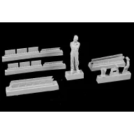   CMK Siebel Si 204/Aero C-3 Airman (cleaning canopy glazing) 1:48 (129-F48358)