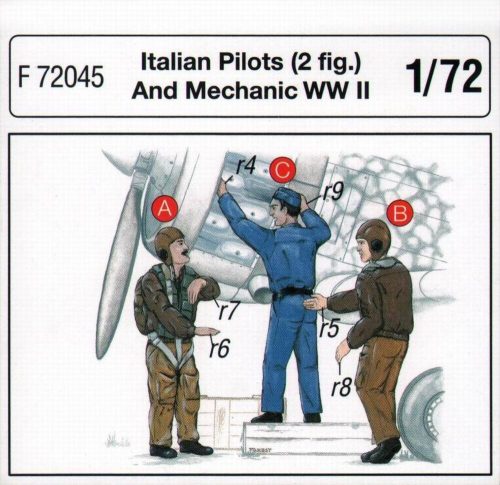 CMK Italienische Piloten und Mechaniker  (129-F72045)