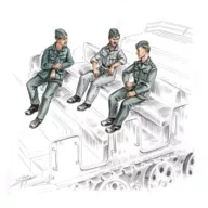 CMK German soldiers for Famo  (129-F72156)