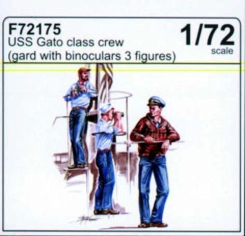 CMK USS Gato Class Crew (Guard with binoculars)  (129-F72175)