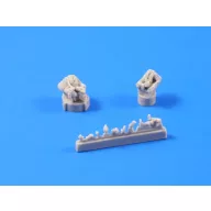 CMK WWII German pilots at rest (2 fig) 1:72 (129-F72229)