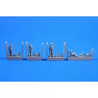   CMK Soviet WWII Tank Crew+soldier f.T-34(4fi 1:72 (129-F72281)