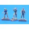CMK German A4/V2 missile launch platform personnel,WW II (3 Figures) 1:72 (129-F72282)