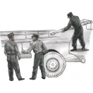 CMK German WW2 personnel for Spacial Armour Meillerwagen V2 transporter 1:72 (129-F72304)